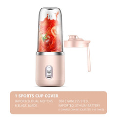 6 Blades Portable Juicer Blender