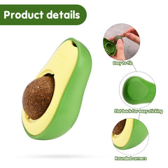 Avocado Mint Ball Toy